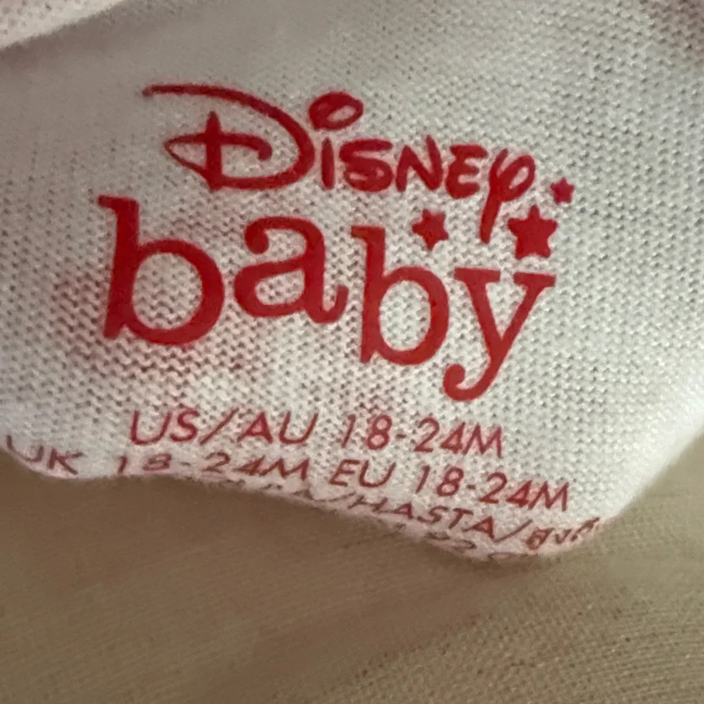 Disney Baby Minnie Mouse Pink Ruffle Peplum Legging Set 18-24M Toddler Girl